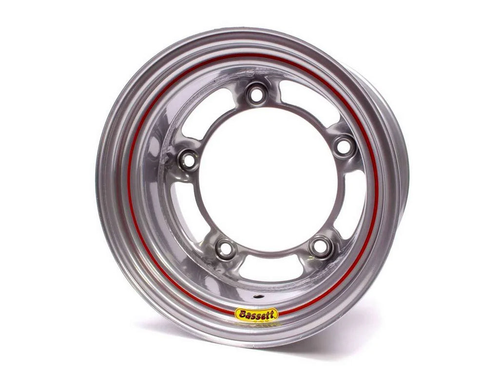 Bassett 15x8 W/5 Silver Spun 58SR5S
