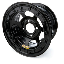 Load image into Gallery viewer, Bassett Wheel 13X7 4X4.5 4in BS Black D-Hole L37ST4L
