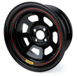 Load image into Gallery viewer, Bassett Wheel 15x7 4x4.25 2in BS D-Hole Lite Black 57SP2