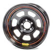 Load image into Gallery viewer, Bassett Wheel 15x7 5x100mm D- Hole 4in BS Black 57SN4