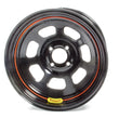 Load image into Gallery viewer, Bassett Wheel 15x8 D-Hole 4x100 mm 4in BS Black 58SH4