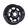 Load image into Gallery viewer, Bassett Wheel 15x8 IMCA B/Lock 5x5 Black 4.75in BS 58D5475ILK