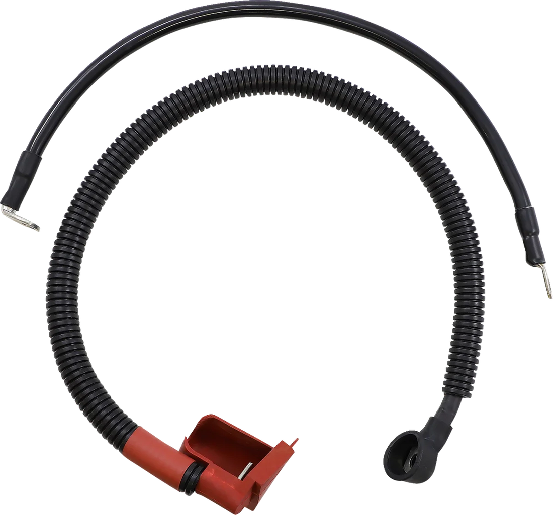 Battery Cable - XL DragSpecialties E25-0091B-D11 - Side View