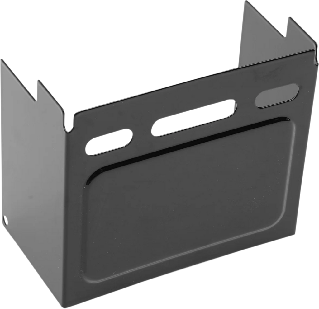 Battery Cover - Raised - Black DragSpecialties 25-0028GB - Main Product View