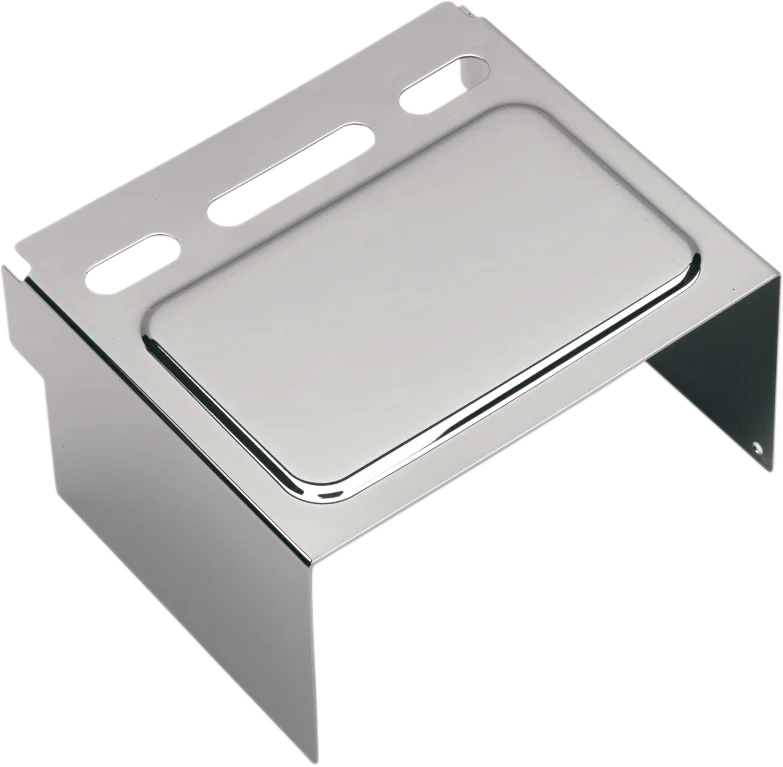 Battery Cover - Raised - Chrome DragSpecialties 25-0028-BX44 - Main Product View