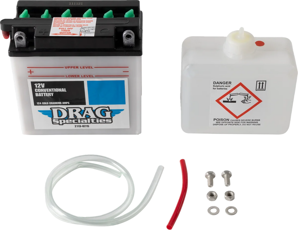 Battery Kit - CB7-A DragSpecialties DB7-AFP - Installation View
