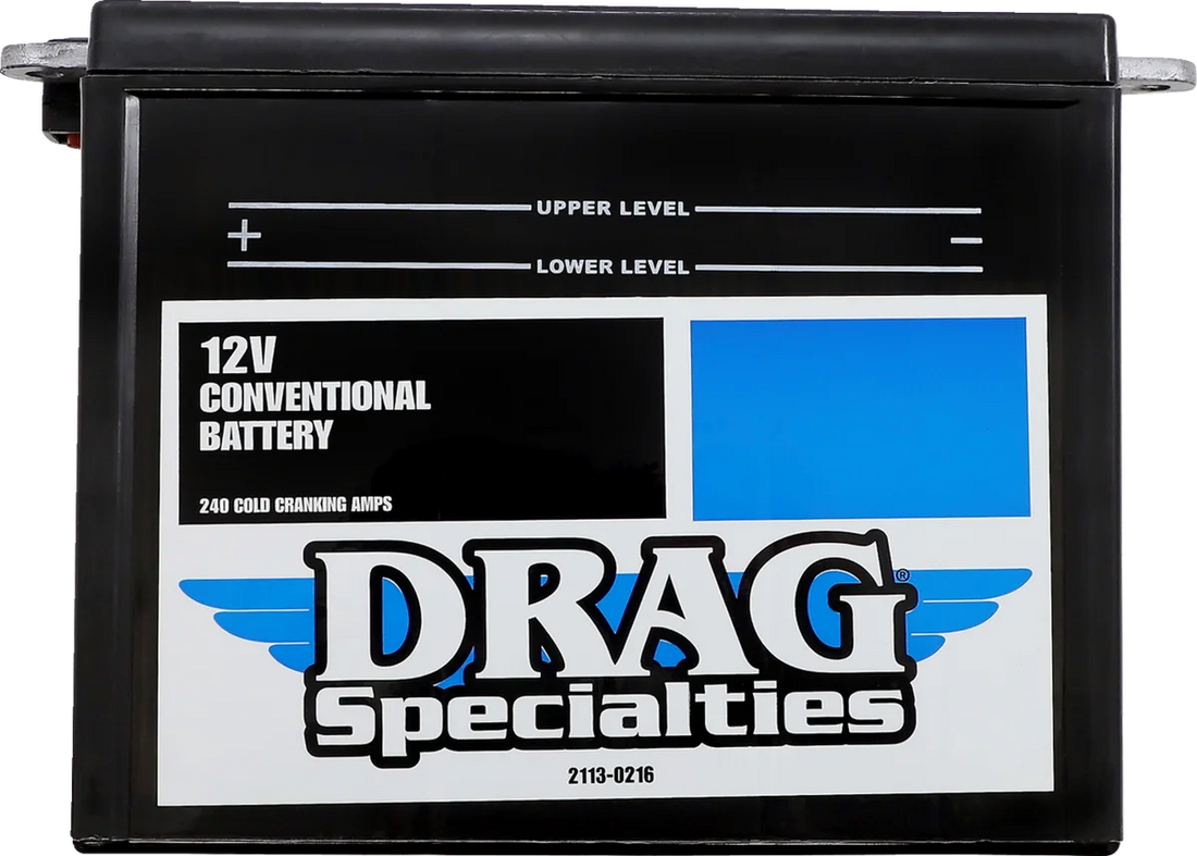 Battery Kit - CHD4-12 DragSpecialties DHD4-12FP - Back View