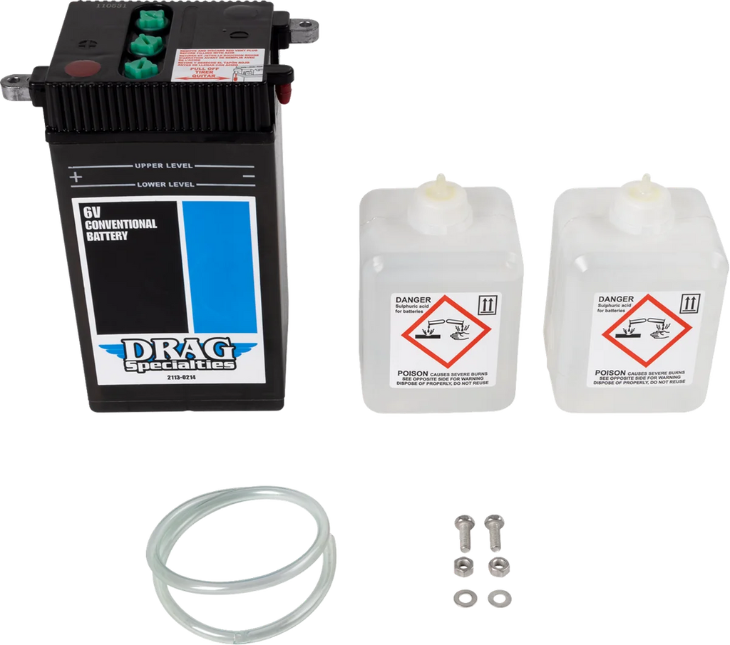 Battery Kit - H-2 DragSpecialties DH-2FP - Back View