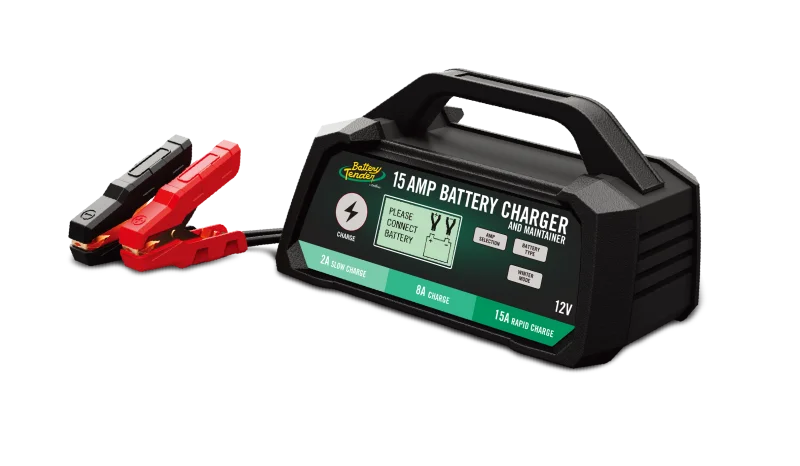 Battery Tender 12V 2A/8A/15A Selectable Chemistry Battery Charger