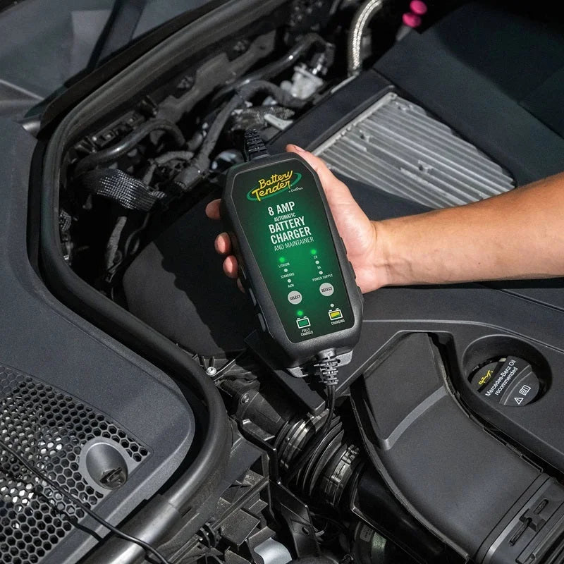 Battery Tender 8A Power Tender Selectable 12V Battery Charger - Main Product View