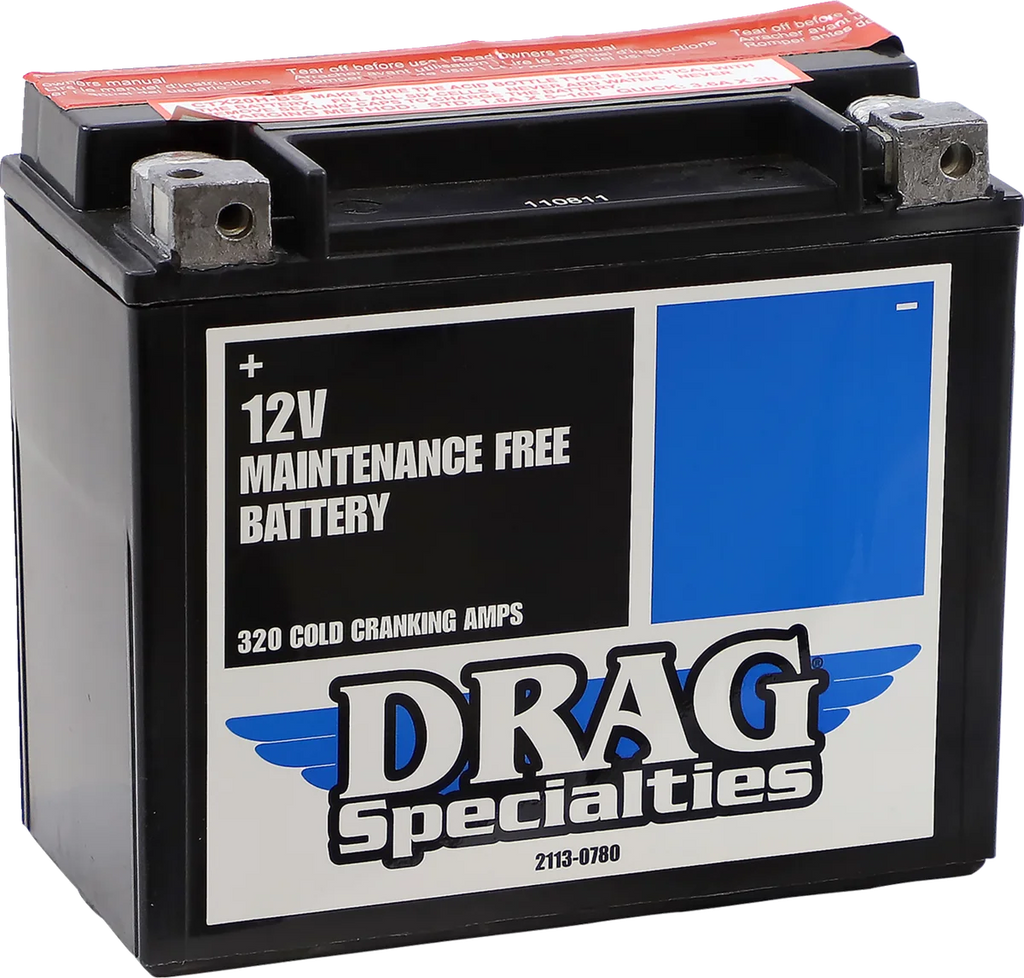 Battery - YTX20HBSFT DragSpecialties CTX20H-BS FT - Main Product View