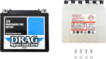 Load image into Gallery viewer, Battery - YTX20HBSFT DragSpecialties CTX20H-BS FT - Side View