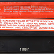 Load image into Gallery viewer, Battery - YTX20HBSFT DragSpecialties CTX20H-BS FT - Back View