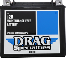 Load image into Gallery viewer, Battery - YTX20HLBSFT DragSpecialties CTX20HL-BS FT - Side View