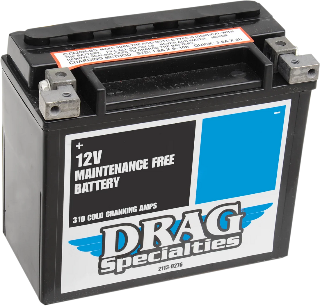 Battery - YTX20HLBSFT DragSpecialties CTX20HL-BS FT - Additional View 5