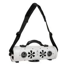 Load image into Gallery viewer, Bazooka BAZOOKA BLUETOOTH MINI G3 PARTY BAR 16" WHITE BPB16-G3-BAT-WH - Installation View