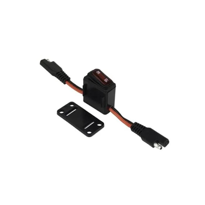Bazooka BAZOOKA IN LINE SWITCH 16 AMP SAE PLUG PR-ILS16