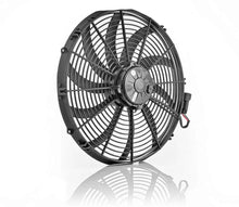 Load image into Gallery viewer, Be Cool 16in Euro Black Electric Fan Super Duty Puller 75068