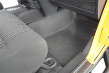 Load image into Gallery viewer, BedRug 07-10 Jeep JK 2Dr Front 3pc BedTred Floor Kit (Incl Heat Shields) - Back View