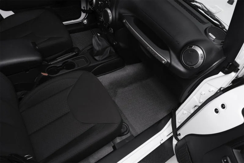 BedRug 07-10 Jeep JK 2Dr Front 3pc BedTred Floor Kit (Incl Heat Shields) - Additional View 5