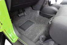Load image into Gallery viewer, BedRug 07-16 Jeep JK Unlimited 4Dr Front 4pc Floor Kit (Incl Heat Shields) - Installation View