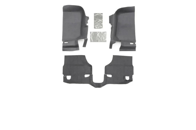 BedRug 11-16 Jeep JK 2Dr Front 3pc BedTred Floor Kit (Incl Heat Shields) - Main Product View