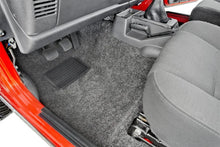 Load image into Gallery viewer, BedRug 11-16 Jeep JK 2Dr Front 3pc BedTred Floor Kit (Incl Heat Shields) - Back View