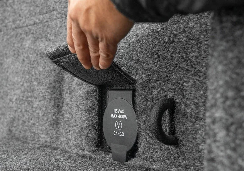 BedRug 20-23 Jeep Gladiator JT 5 Foot Full Bed Liner (Use w/Spray-In & Non-Lined Bed) - Back View