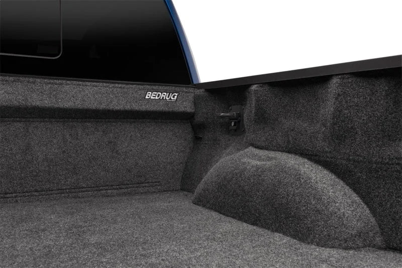 BedRug 2017+ Ford F-250/F-350 Super Duty 8ft Long Bed Bedliner - Back View