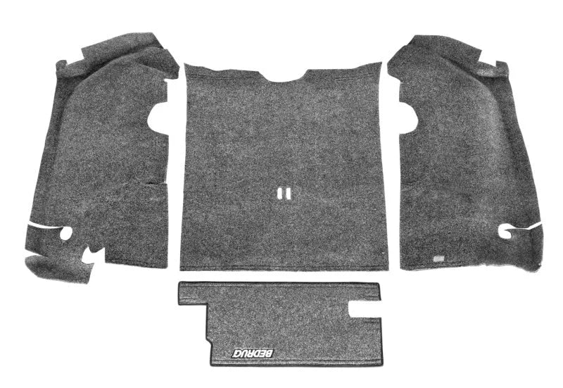 BedRug 97-06 Jeep TJ Rear Cargo Kit (Incl Tailgate) - Main Product View