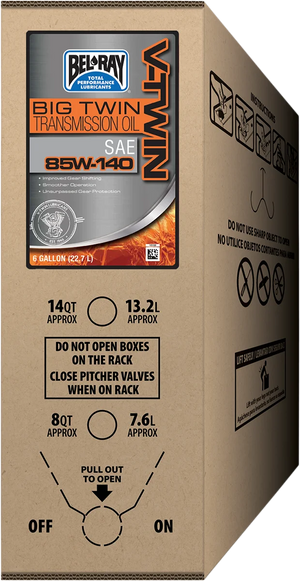 Bel-Ray Big Twin Transmission Oil - 6 U.S. gal. - Bag-In-Box 301828150033 - Main Product View