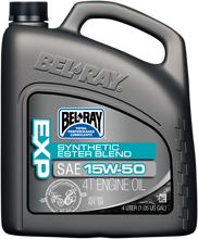 Load image into Gallery viewer, Bel-Ray EXP Synthetic Blend 4T Oil - 15W-50 - 4L 99130-B4LW - Main Product View