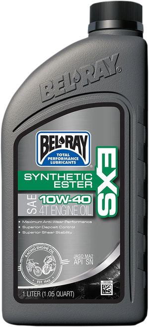 Bel-Ray EXS Synthetic 4T Oil - 10W-40 - 1L 99161-B1LW