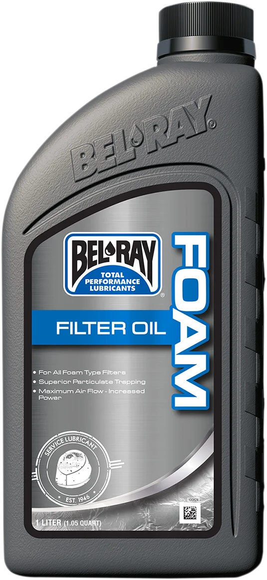 Bel-Ray Foam Filter Oil - 400ml - Aerosol 99200-A400W - Side View