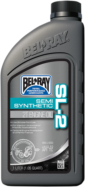 Bel-Ray SL-2 Semi-Synthetic 2T Oil - 1L 99460-B1LW