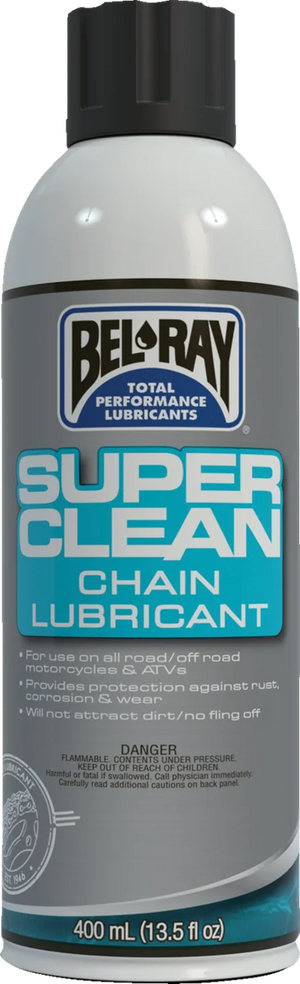 Bel-Ray Super Clean Chain Lube - 400ml - Aerosol 99470-A400W - Main Product View