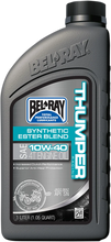 Load image into Gallery viewer, Bel-Ray Thumper Synthetic Blend 4T Oil - 15W-50 - 4L 99530-B4LW - Side View