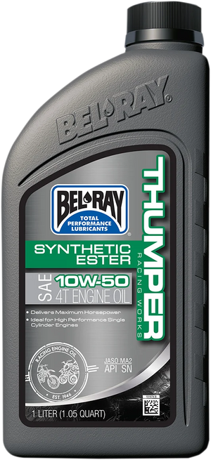 Bel-Ray Thumper Synthetic Oil - 10W-50 - 1L 99550-B1LW