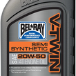 Load image into Gallery viewer, Bel-Ray V-Twin Semi-Synthetic Oil - 20W-50 - 4L 96910-BT4 - Side View