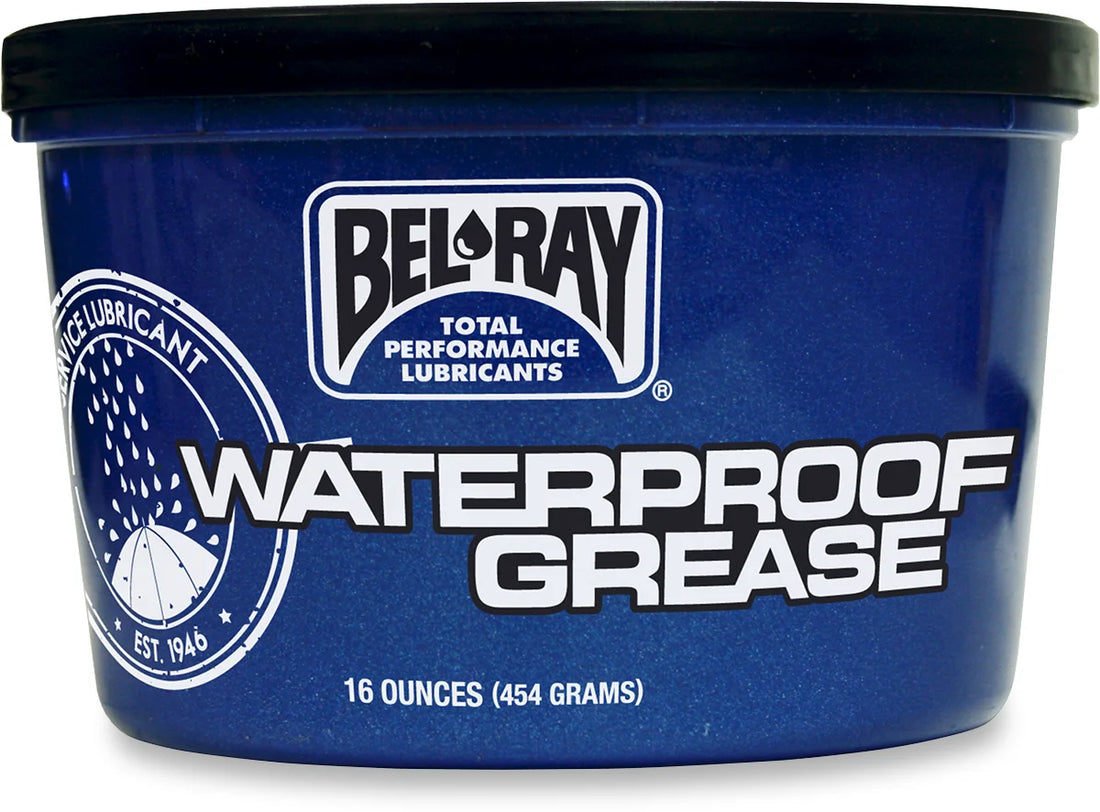 Bel-Ray Waterproof Grease - 14 oz. net wt. - Cartridge 301293150235 - Side View