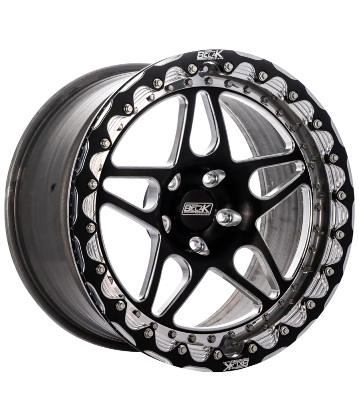 Belak 13x9 / 5in BS / 5x100 BP / High Pad / Series 3 Wheel - Single Beadlock