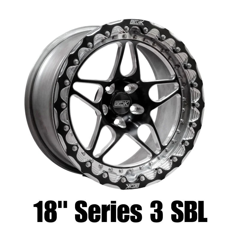 Belak 18x10 / 5.75in BS / 5x112mm BP / High Pad / Series 3 - Non-Beadlock Wheel - Side View