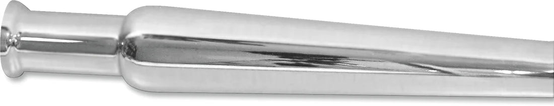 Bell-End Megaphone Muffler - Upswept Right - Side View