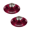 Load image into Gallery viewer, Bell HANS Clip Set - Red FIA8858-2010