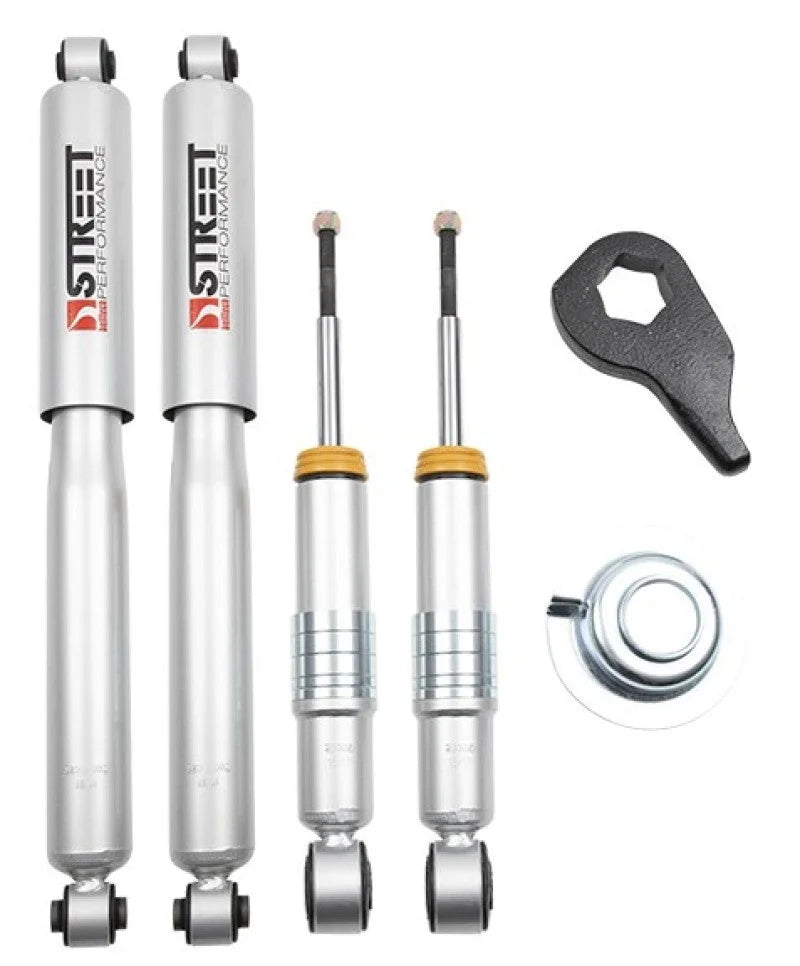 Belltech 04-15 Titan 2in. Leveling Kits - Side View