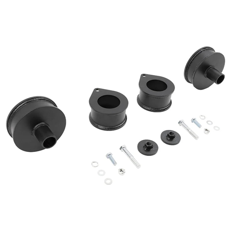 Belltech 07-17 Jeep Wrangler Rubicon JK (4 door) 2.5in Front 2in Rear Lift Coil Spring Spacer - Side View