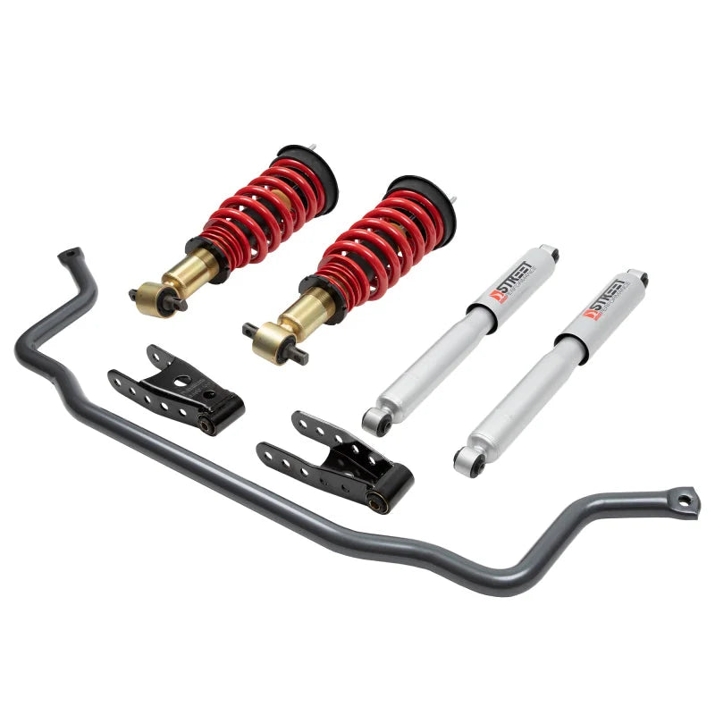 Belltech 07-18 Chevrolet Silverado (All Cabs) Short Bed Performance Handling Kit - Side View