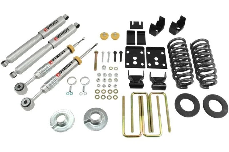 Belltech 09-13 Ford F150 (Std Cab) 2WD Lowering Kit w/ SP Shocks (3in Drop) - Main Product View