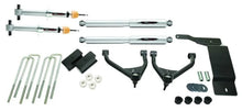 Load image into Gallery viewer, Belltech 14-16 Silverado / Sierra 1500 4WD Ext &amp; Crew Cab 4in Trail Perf Lift Kit - Back View