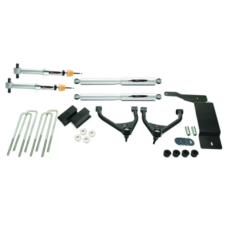 Belltech 16-18 Chevrolet Silverado / GMC Sierra 1500 4WD 4in Suspension Lift Kit w/ Shocks - Main Product View
